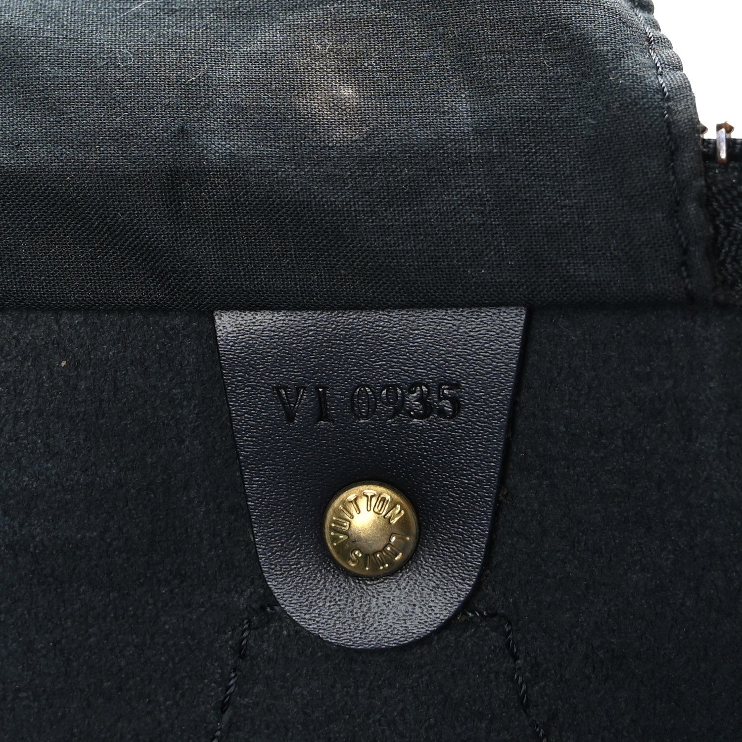 Louis Vuitton Epi Speedy 35 Black 6 of 13