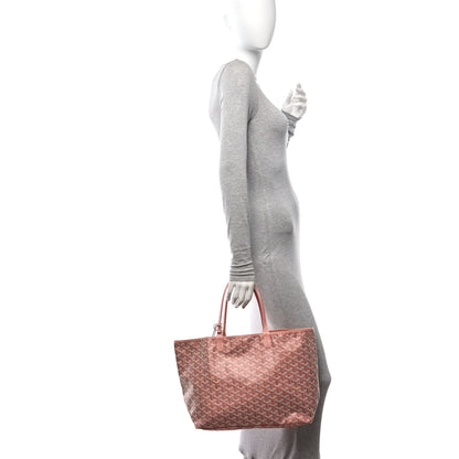 Goyard Iridescent Goyardine Saint Louis PM Pearly Coral 2 of 10