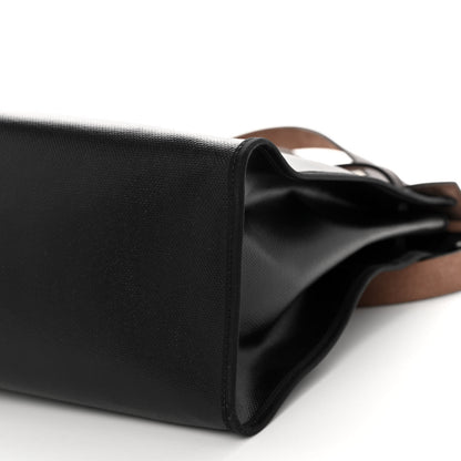 Hermes Toile H Berline Vache Hunter Herbag Zip 39 MM Black Ebene 9 of 9