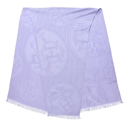 Hermes Cashmere Silk New Libris Stole 3 of 5