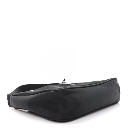Prada Tessuto Nylon Mini Re-Edition 2000 Bag Black 4 of 12