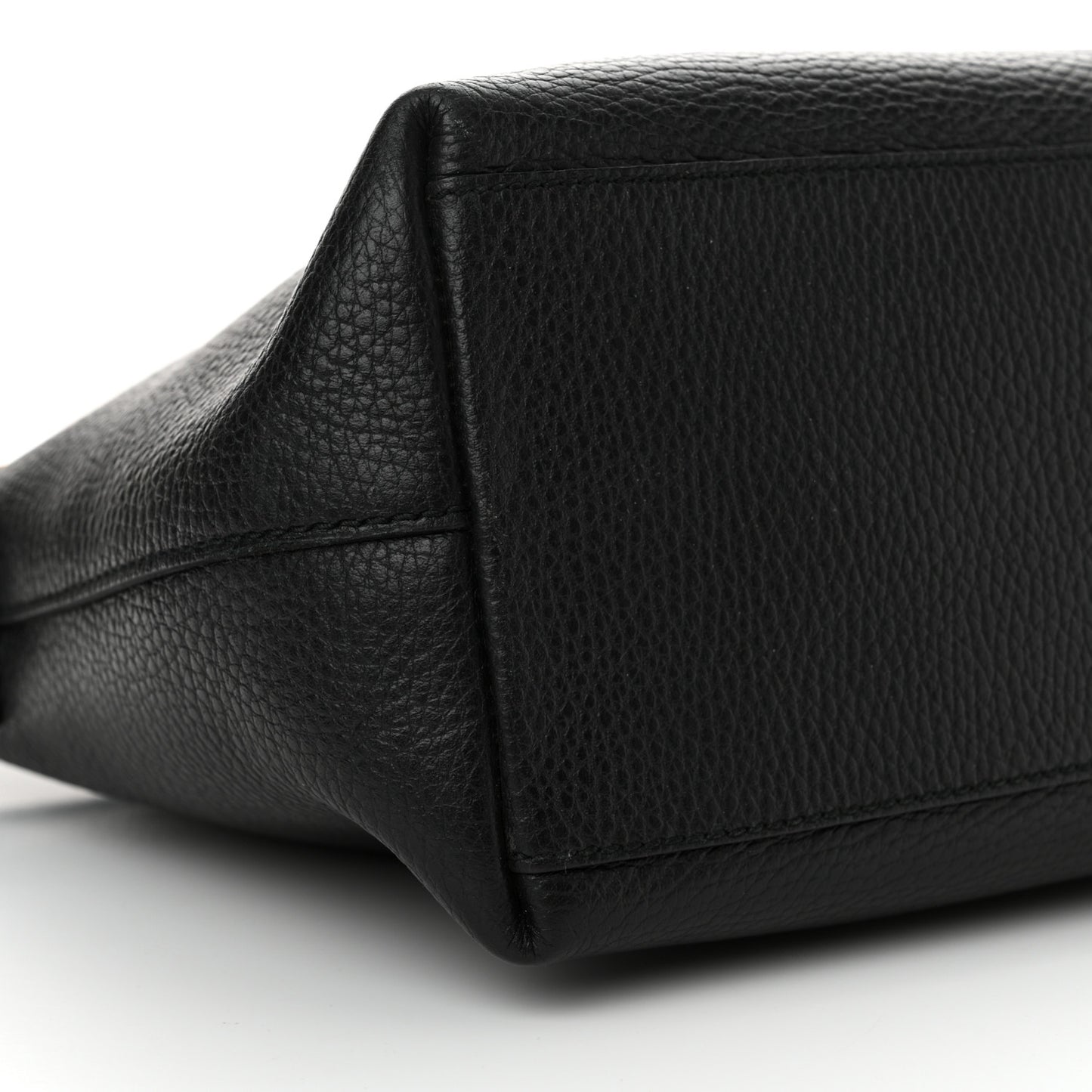 Dollar Calfskin GG Charm Satchel Black