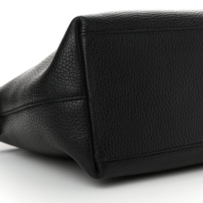 Gucci Dollar Calfskin GG Charm Satchel Black 9 of 11