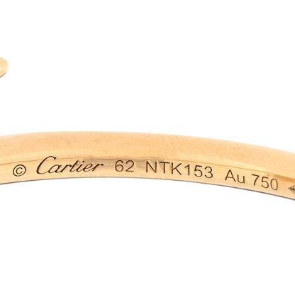 Cartier 18K Yellow Gold Small Juste Un Clou Ring 62 10 4 of 4