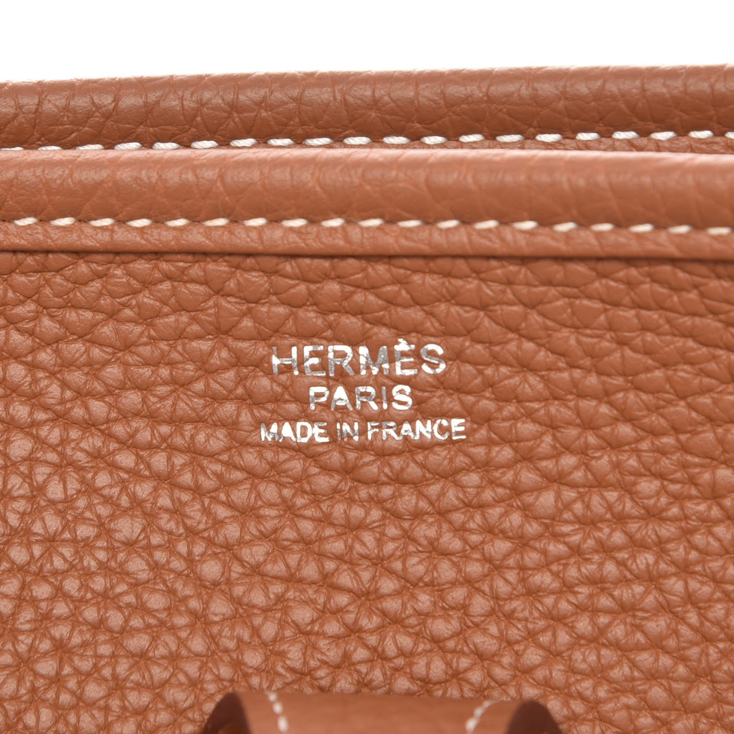 Hermes Taurillon Clemence Evelyne III PM Gold 6 of 8
