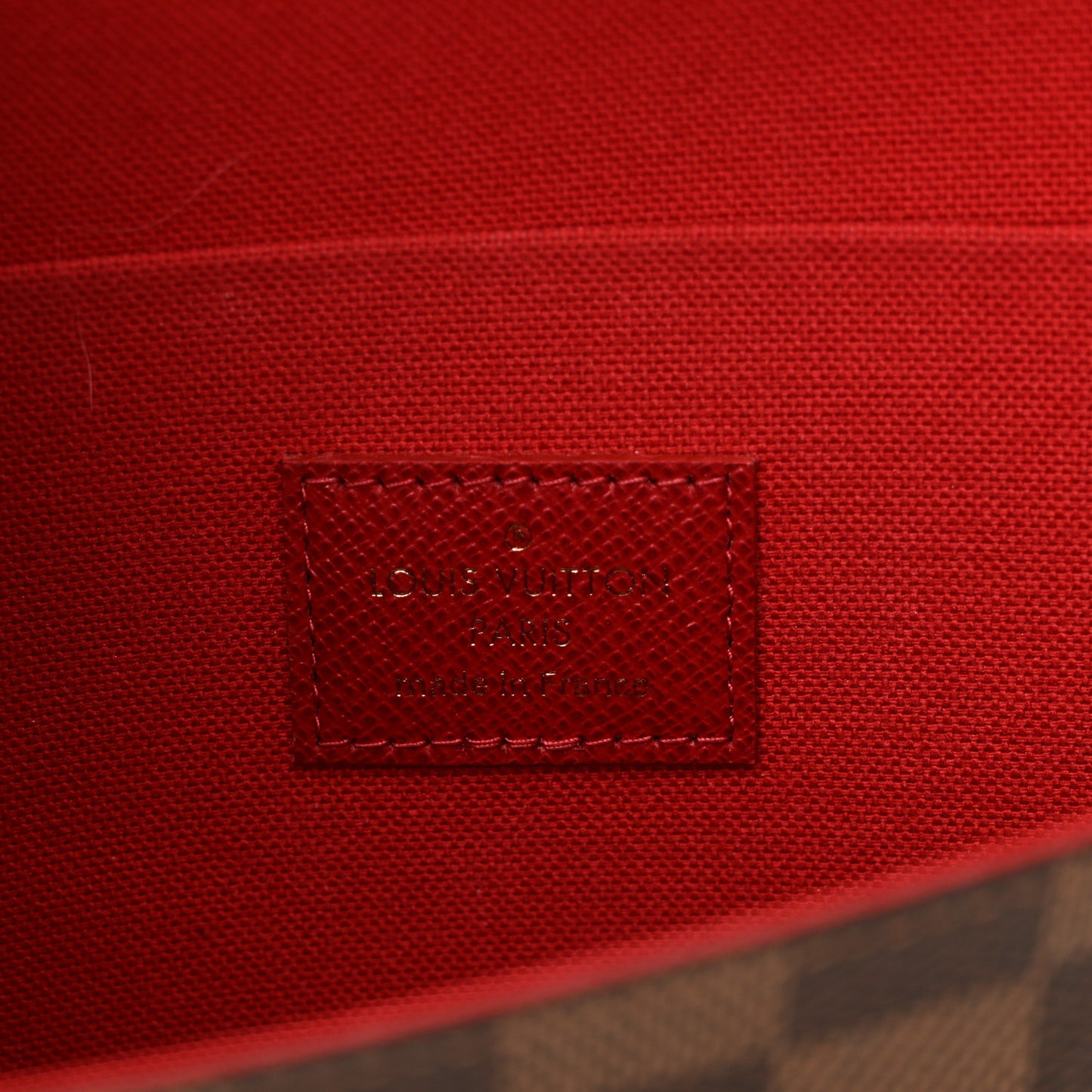 Damier Ebene Pochette Felicie Chain Wallet