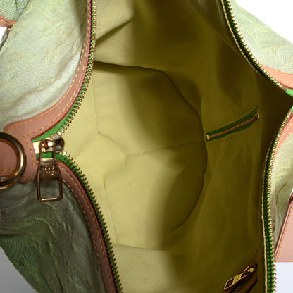 Louis Vuitton Denim Sunburst PM Messenger Green 5 of 7