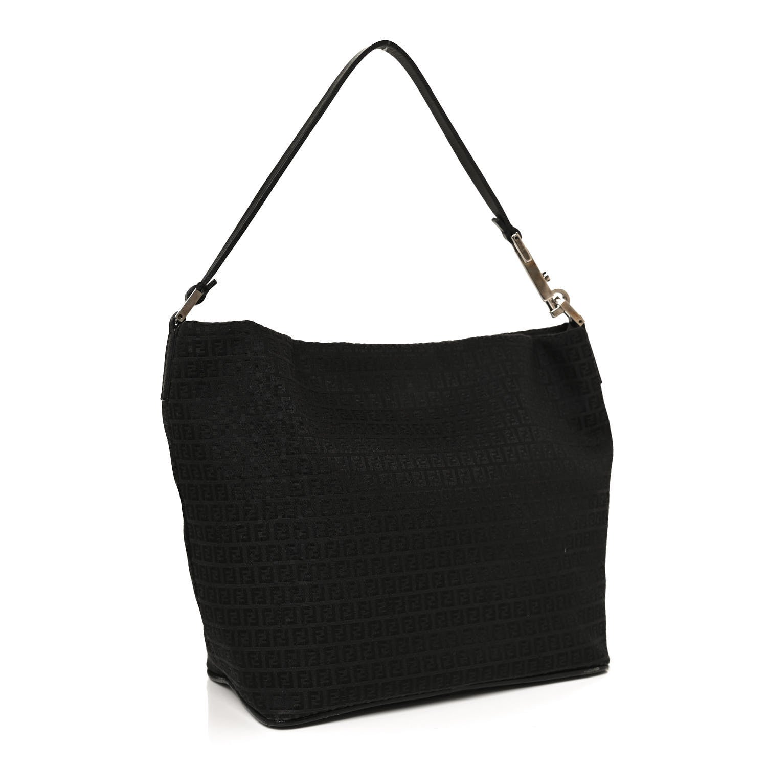 Fendi Zucchino Hobo Black 2 of 9