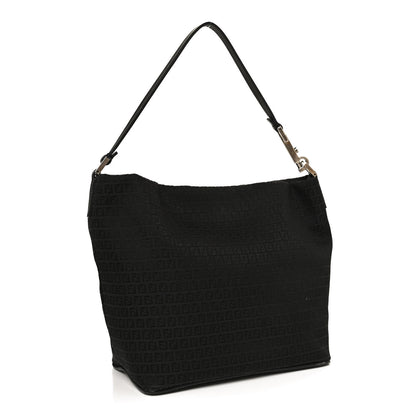 Fendi Zucchino Hobo Black 2 of 9
