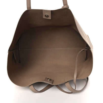 Saint Laurent Calfskin Large Shopping Tote Dark Beige 6 of 18