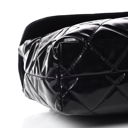 Chanel Vinyl Quilted In the Business Flap Bag Black 5 of 9