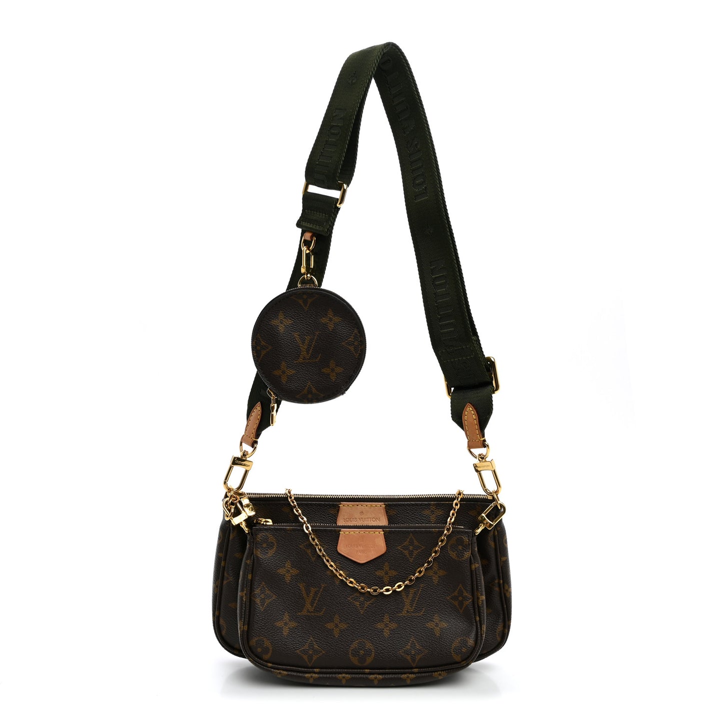 Monogram Multi Pochette Accessories Kaki