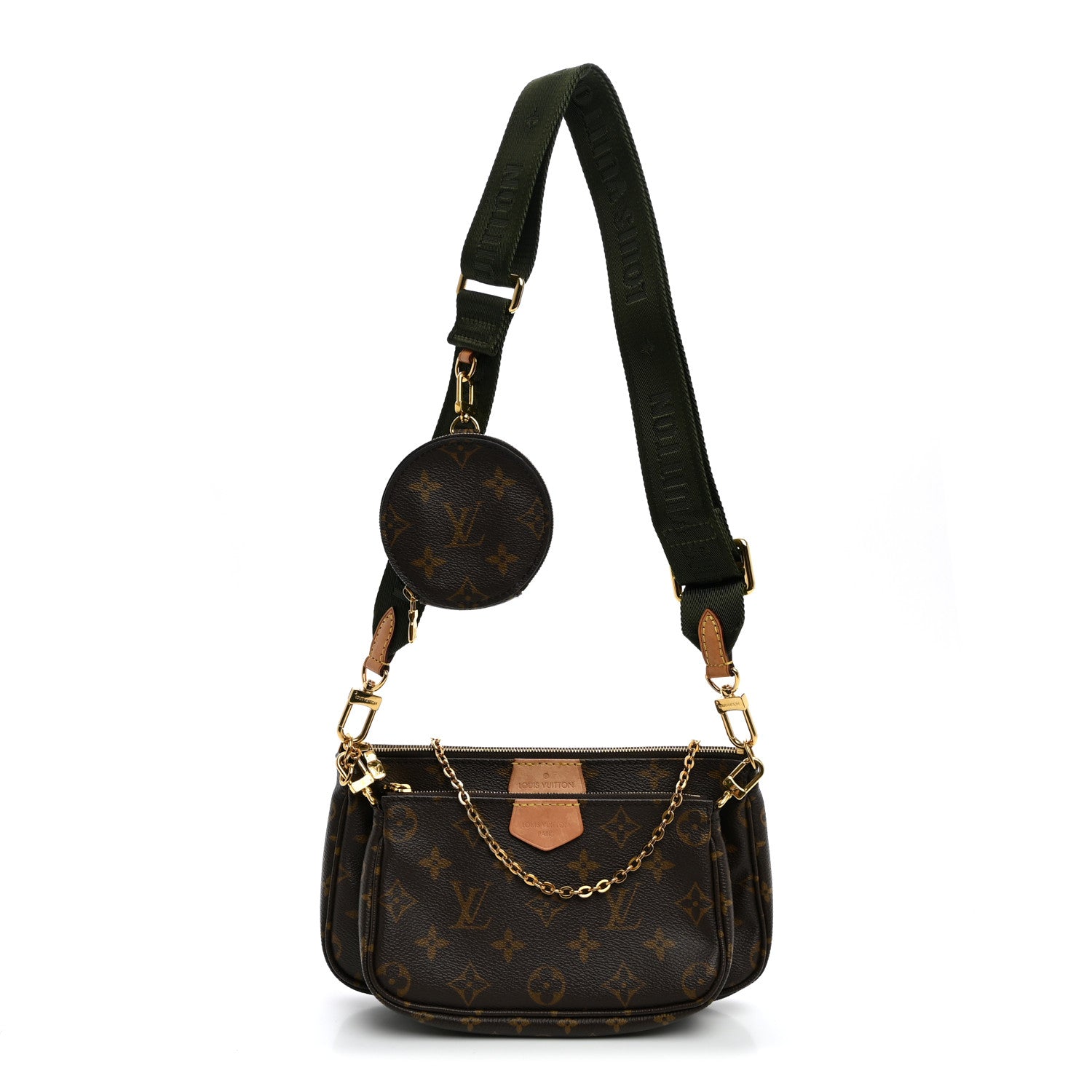 Louis Vuitton Monogram Multi Pochette Accessories Kaki 1 of 11