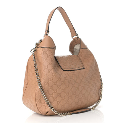 Gucci Soft Guccissima Medium Emily Hobo Camelia 3 of 13
