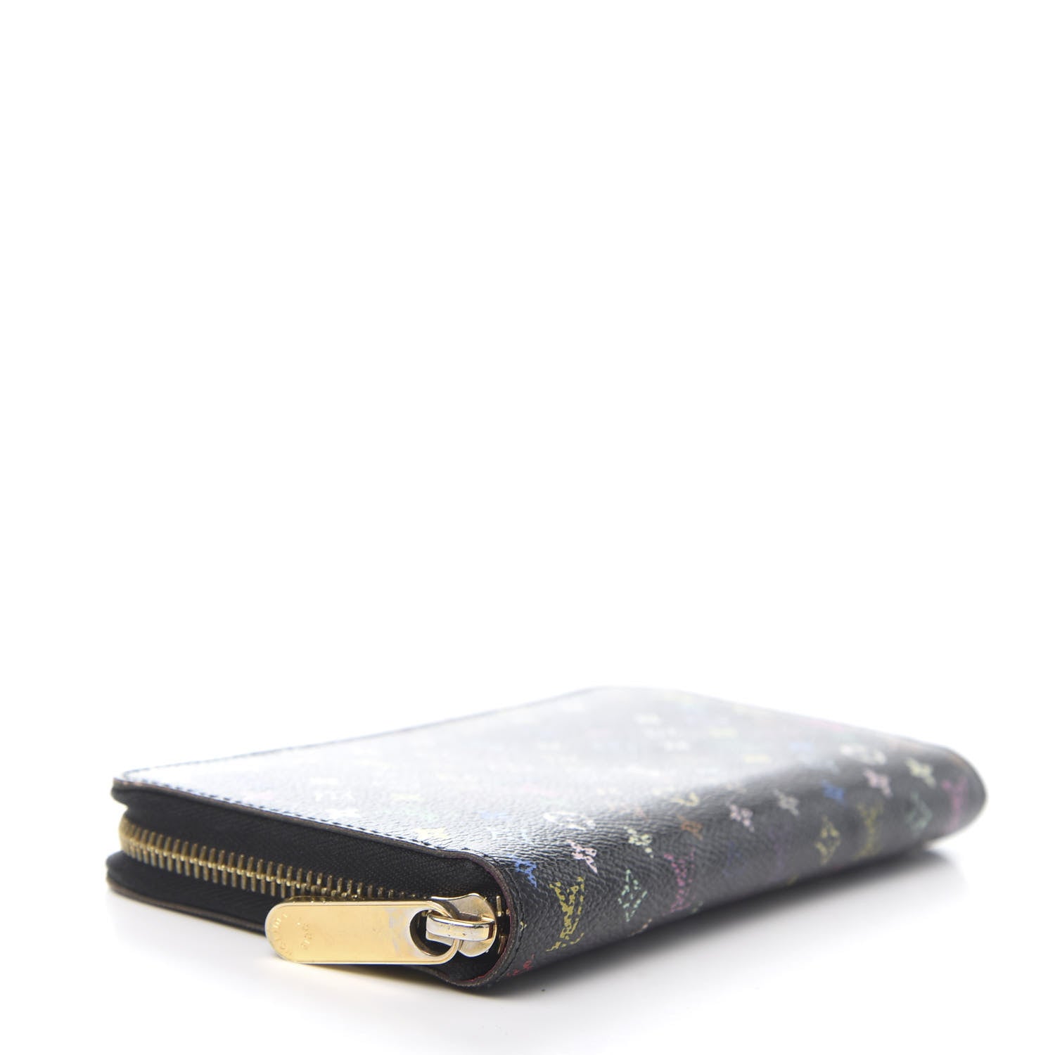 Louis Vuitton Monogram Multicolor Zippy Wallet Black Grenade 4 of 7