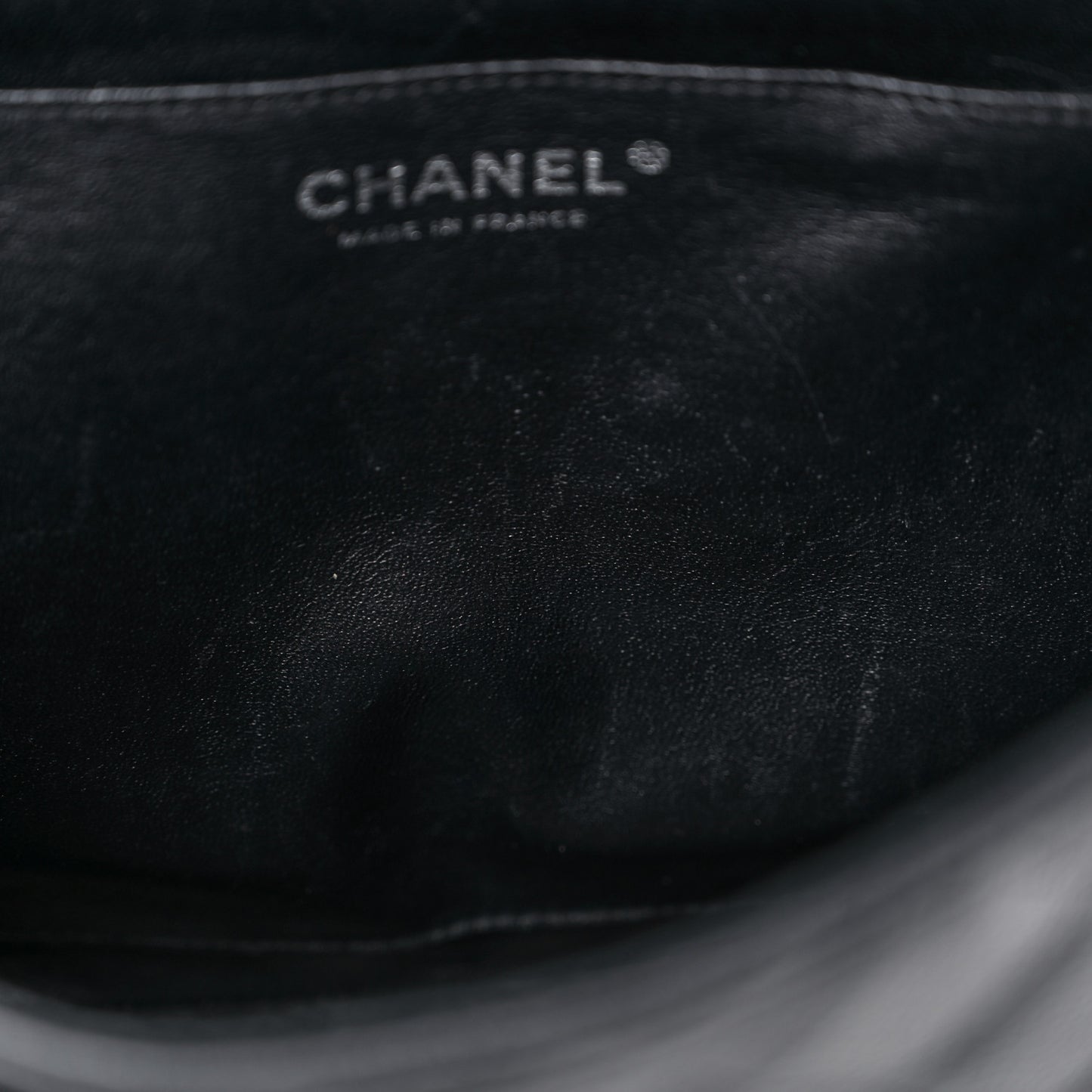 Caviar Quilted Jumbo Single Flap Black