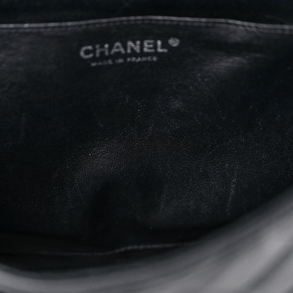 Chanel Caviar Quilted Jumbo Single Flap Black 13 of 19