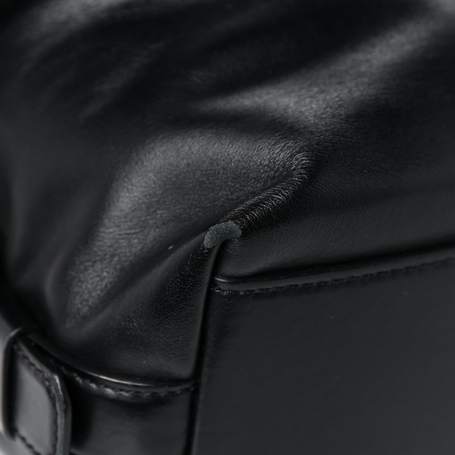 Givenchy Waxed Calfskin Medium Nightingale Logo Strap Black 10 of 19