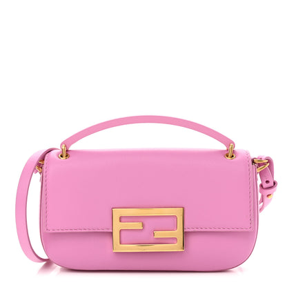 Fendi Nappa Phone Baguette Rosa 1 of 13