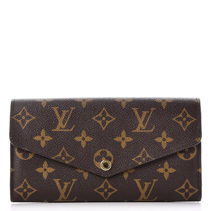 Louis Vuitton Monogram Sarah Wallet NM 1 of 6