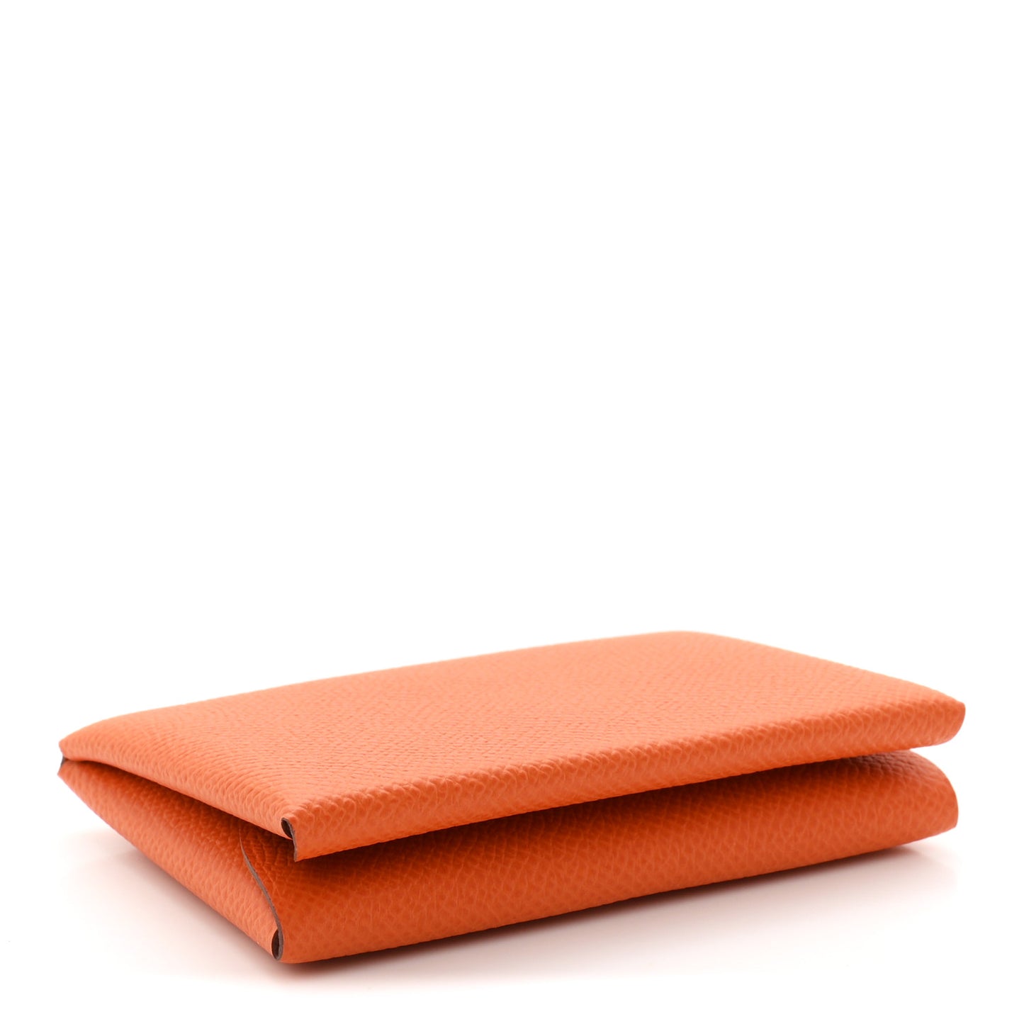 Epsom Calvi Duo Card Case Orange