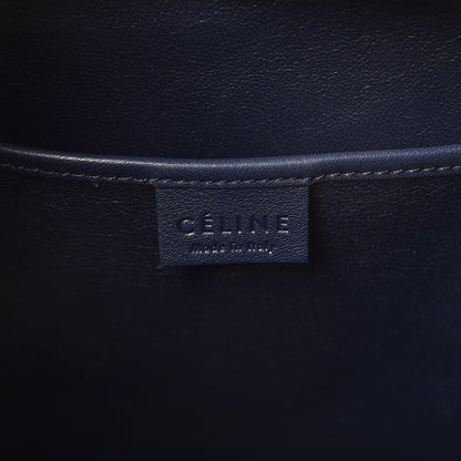 Celine Smooth Calfskin Nano Luggage Navy Blue 6 of 8