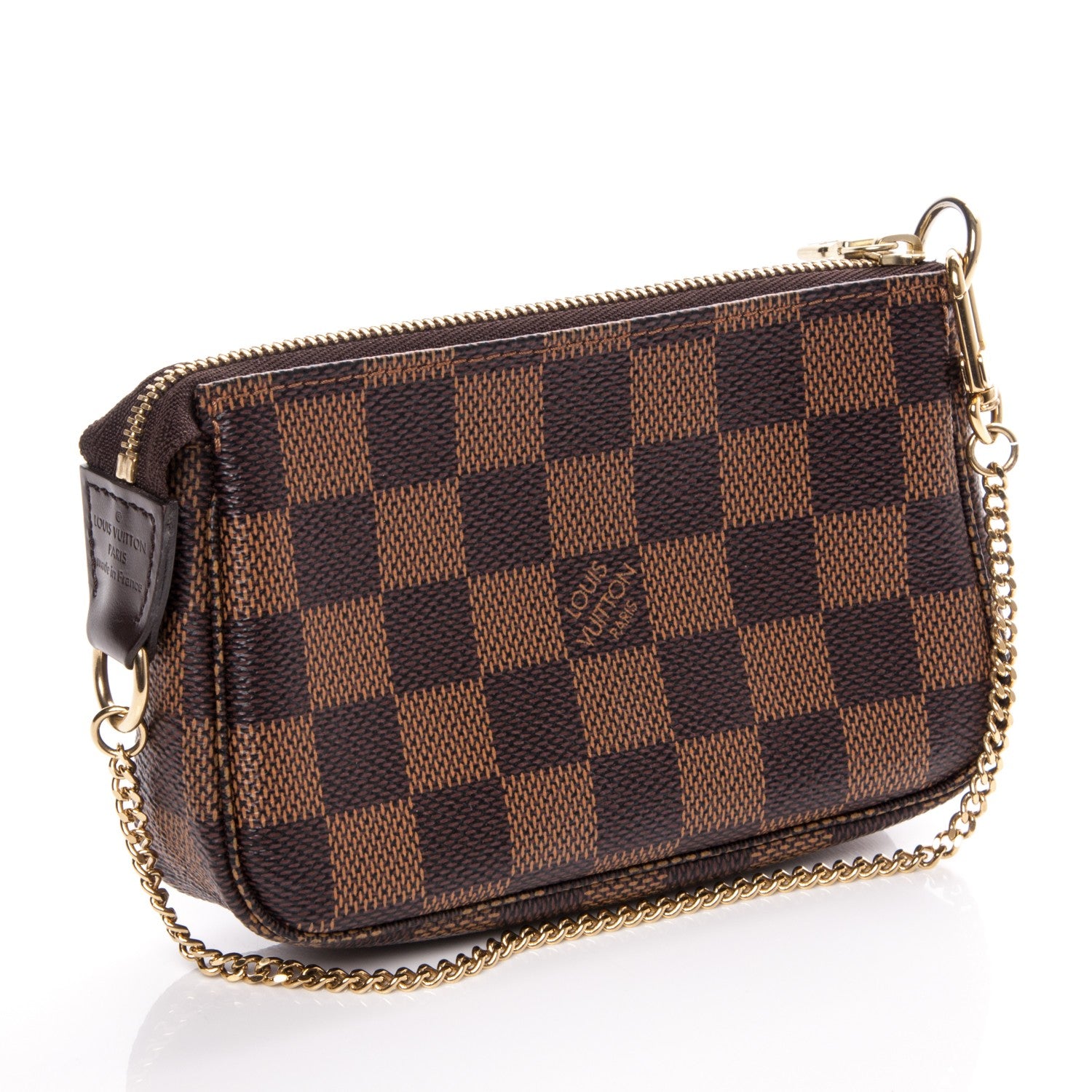 Louis Vuitton Damier Ebene Mini Pochette Accessories 3 of 6