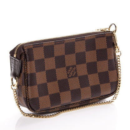 Louis Vuitton Damier Ebene Mini Pochette Accessories 3 of 6