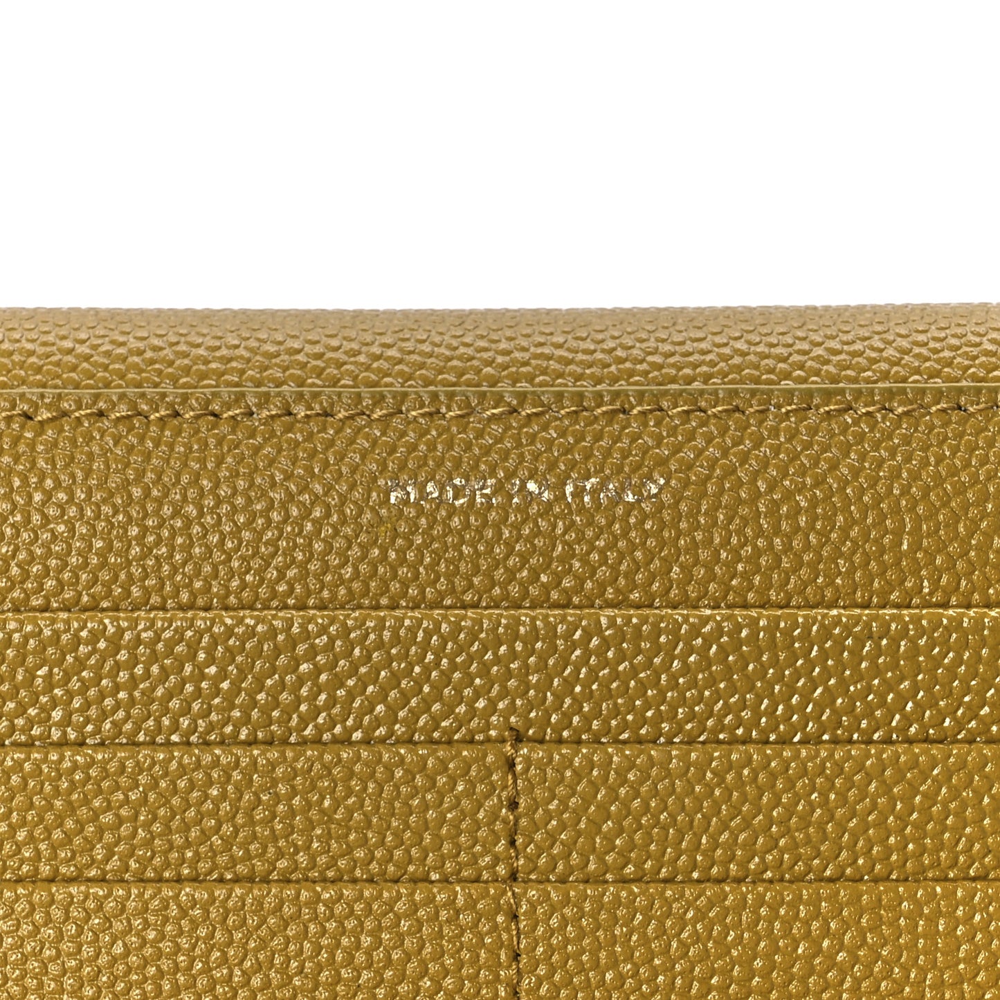 Grain De Poudre Monogram Uptown Wallet Olive