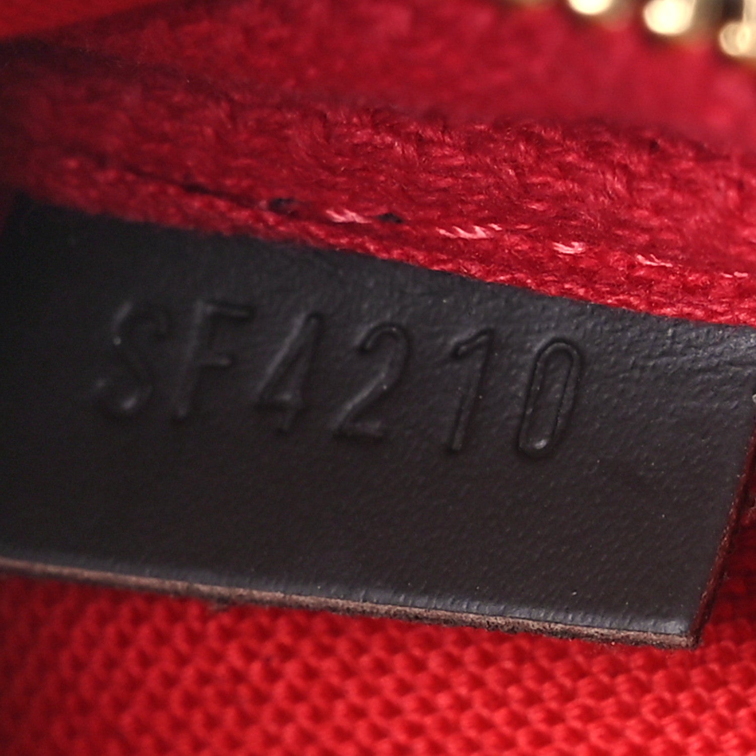 Louis Vuitton Damier Ebene Mini Pochette Accessories 6 of 7