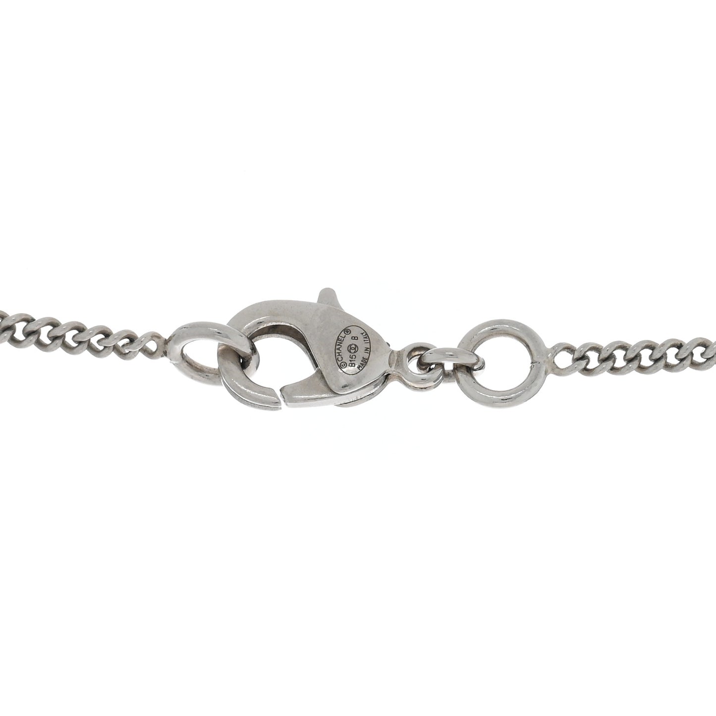 Crystal Strass Necklace Silver