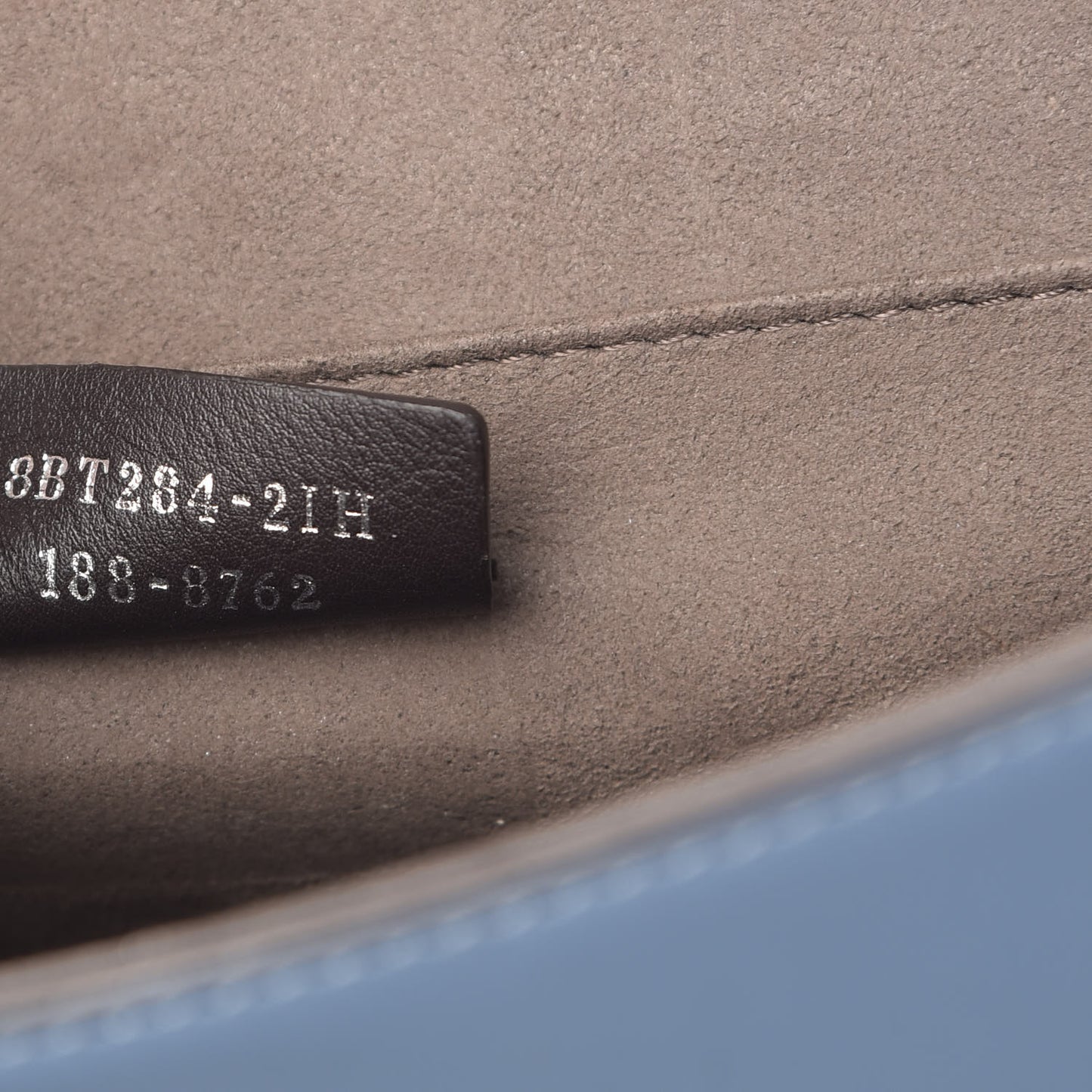 Vitello Century Opaco F is Fendi Kan I Shoulder Bag Ceruleo