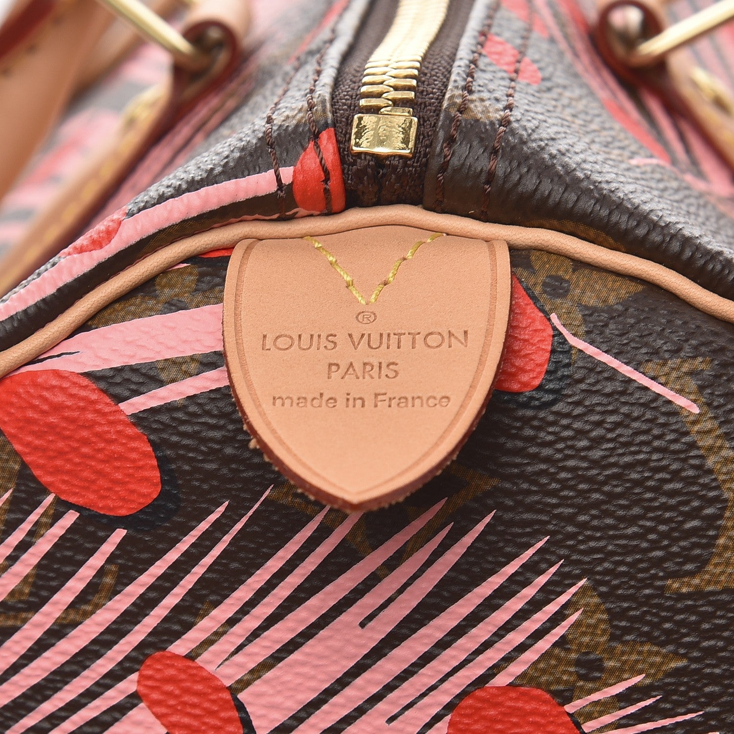 Louis Vuitton Monogram Jungle Dots Speedy 30 Sugar Pink Poppy 6 of 10
