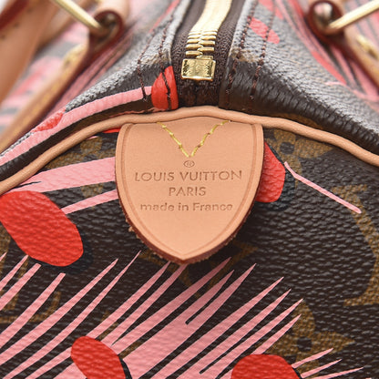Louis Vuitton Monogram Jungle Dots Speedy 30 Sugar Pink Poppy 6 of 10