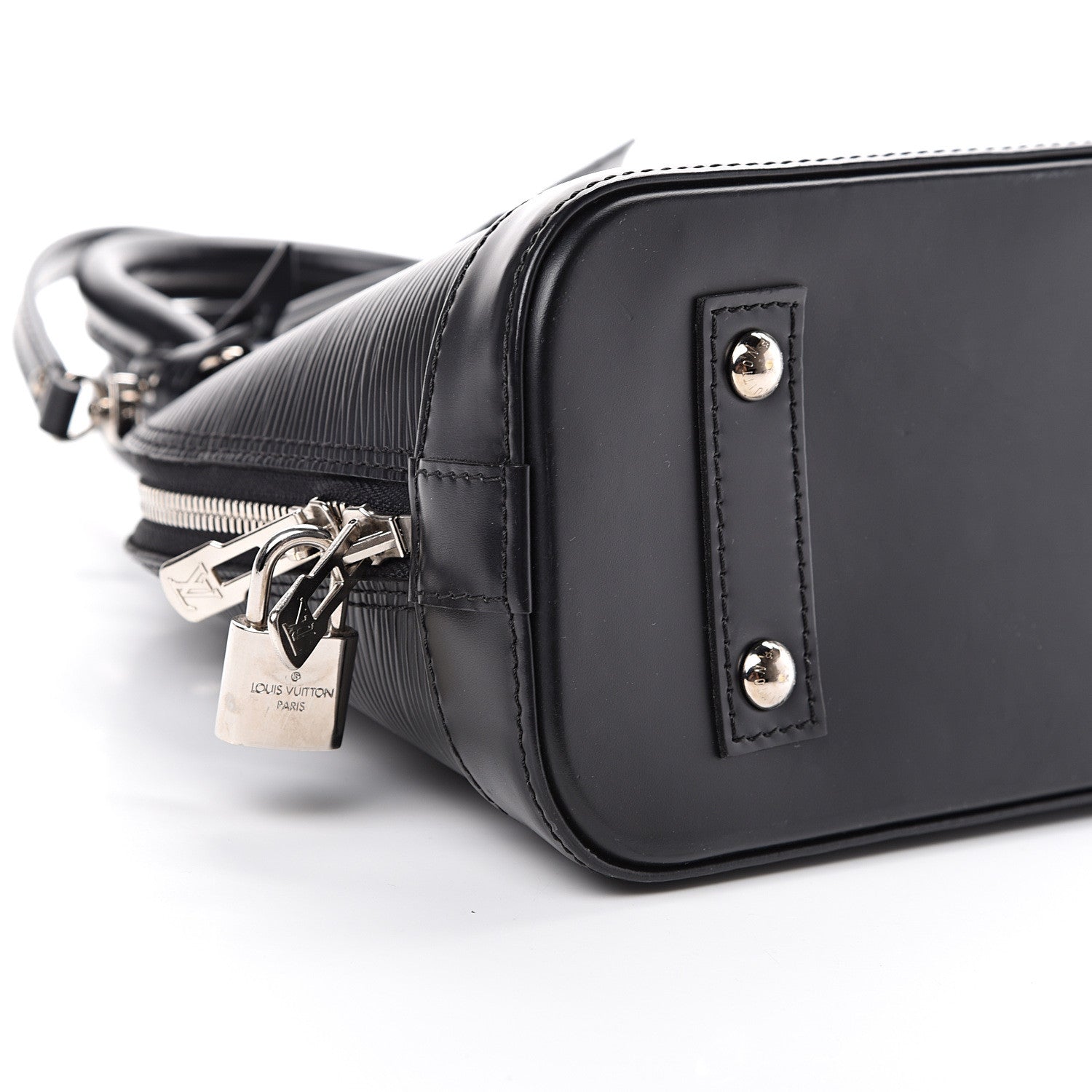 Louis Vuitton Epi Alma BB Black 9 of 12