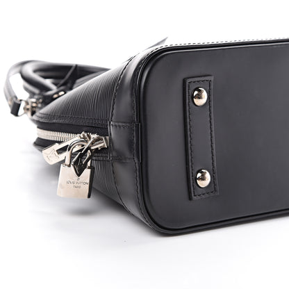 Louis Vuitton Epi Alma BB Black 9 of 12
