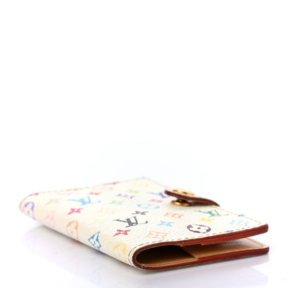 Louis Vuitton Monogram Multicolor Carnet de Bal Mini Agenda Cover White 4 of 7