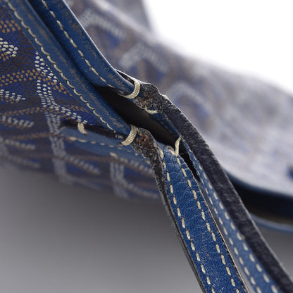 Goyard Saint Louis Junior Jr PM Tote Blue 13 of 26