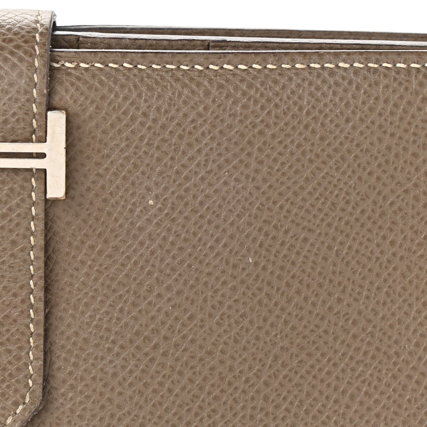 Hermes Epsom Bearn Gusset Wallet Etoupe 9 of 10