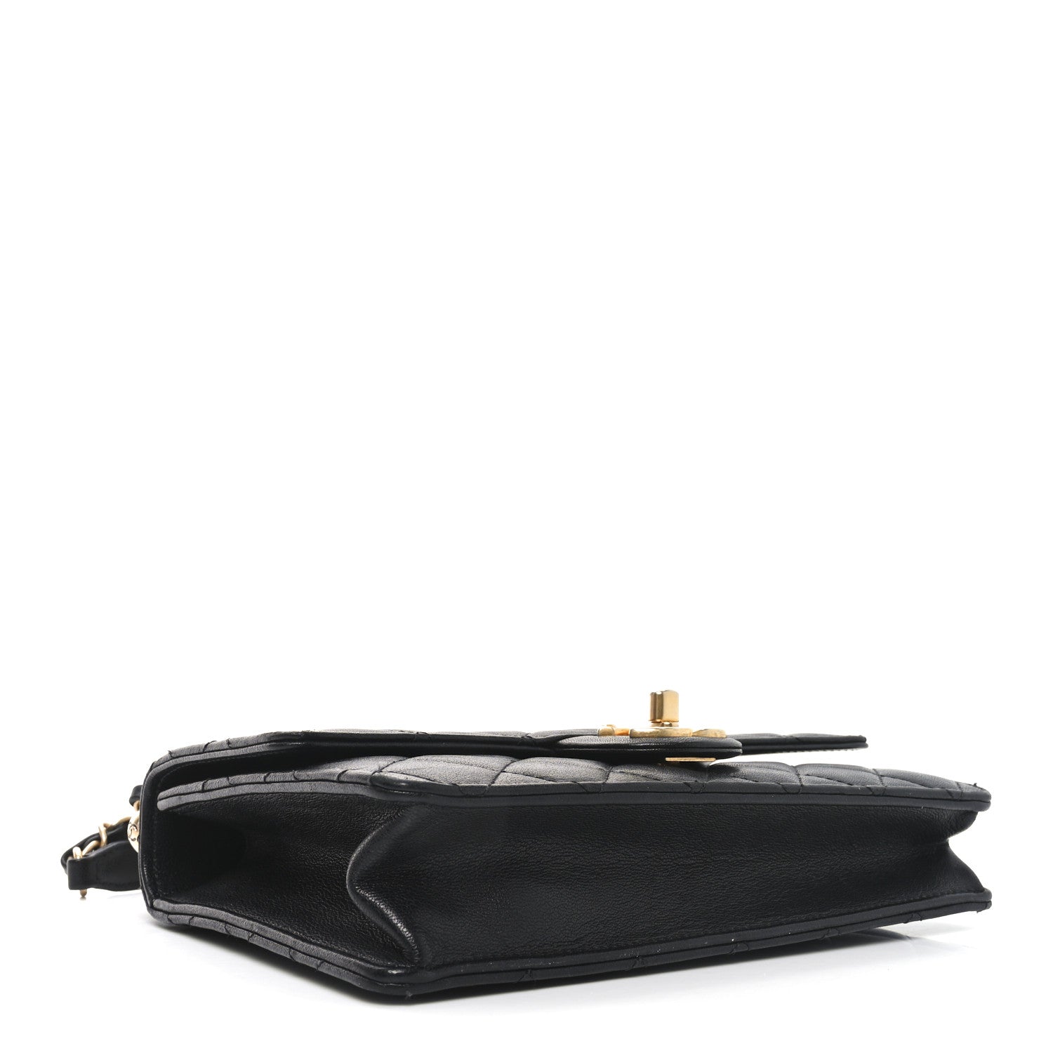 Chanel Goatskin Quilted Small Chic Pearls Flap Black 4 of 11