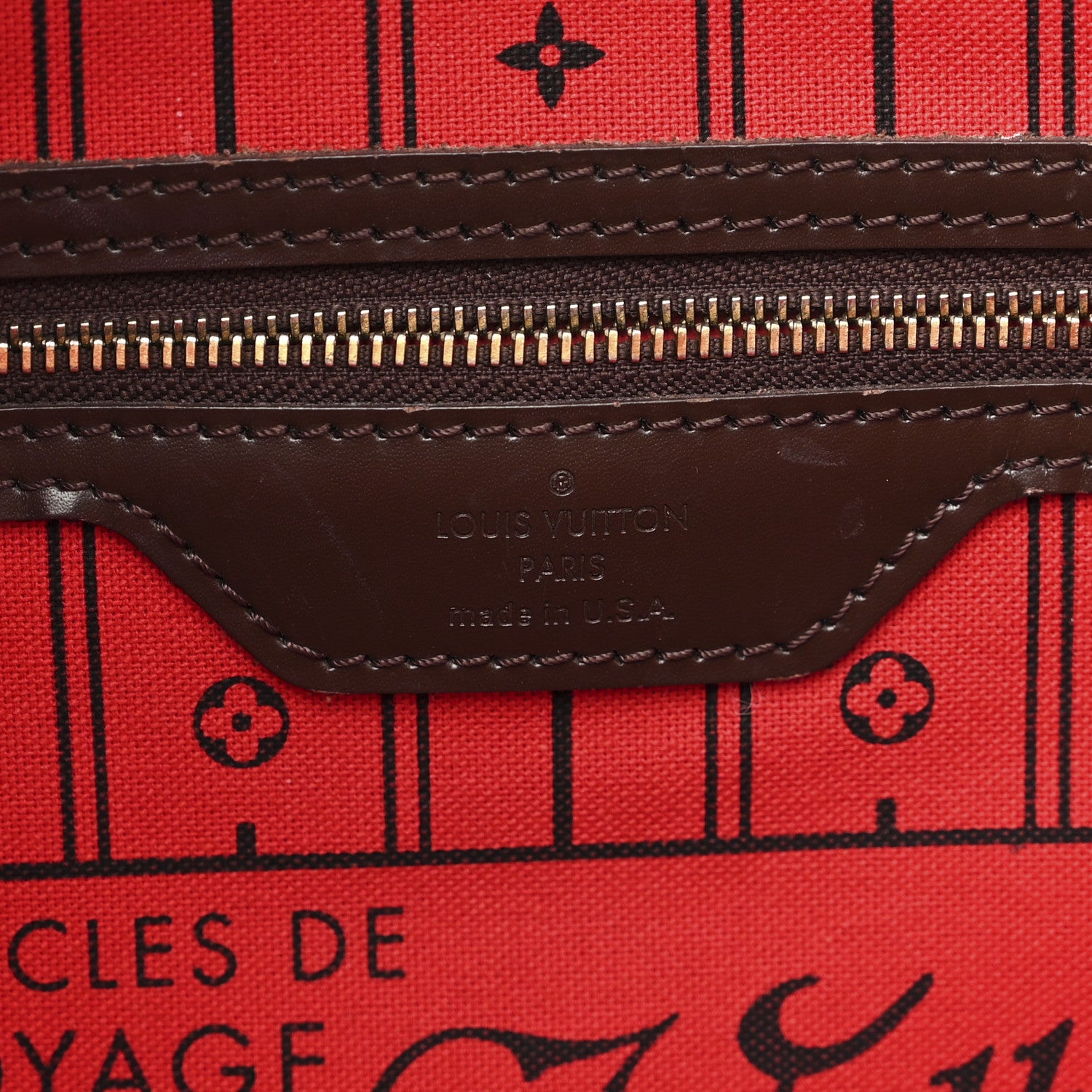 Louis Vuitton Damier Ebene Neverfull GM 6 of 18