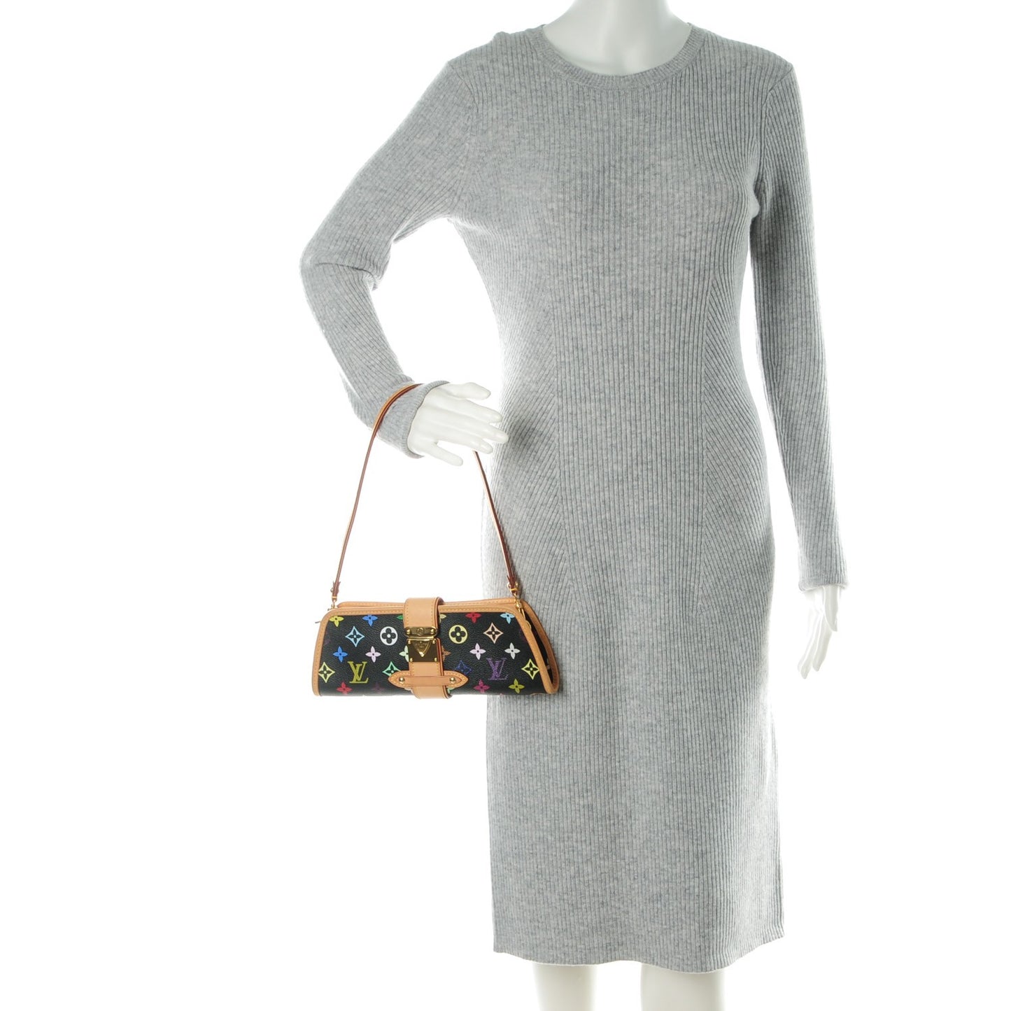 Monogram Multicolor Shirley Black