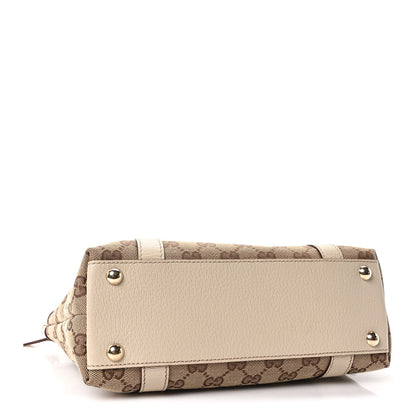 Gucci Monogram Small Abbey Tote Off White 4 of 10