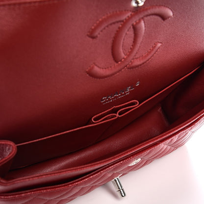 Chanel Caviar Quilted Medium Double Flap Red 5 of 7