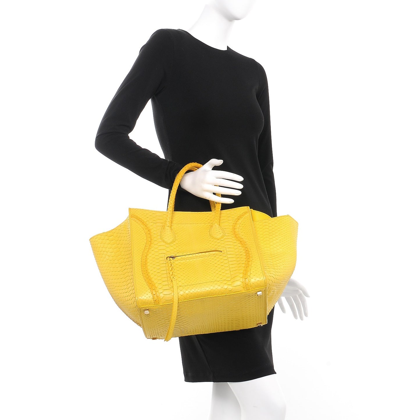 Python Medium Phantom Luggage Yellow