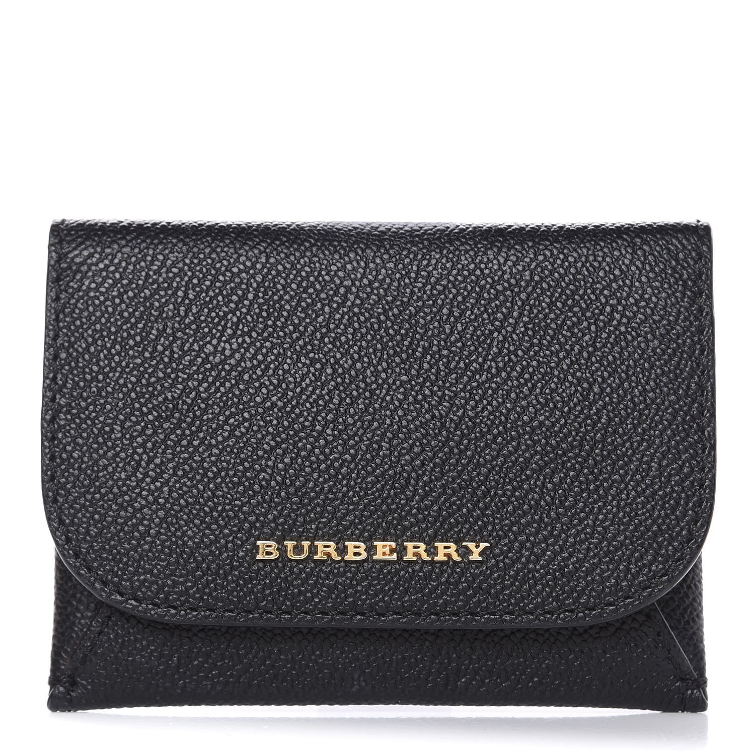 Burberry Grainy Calfskin Card Case Black 1 of 7