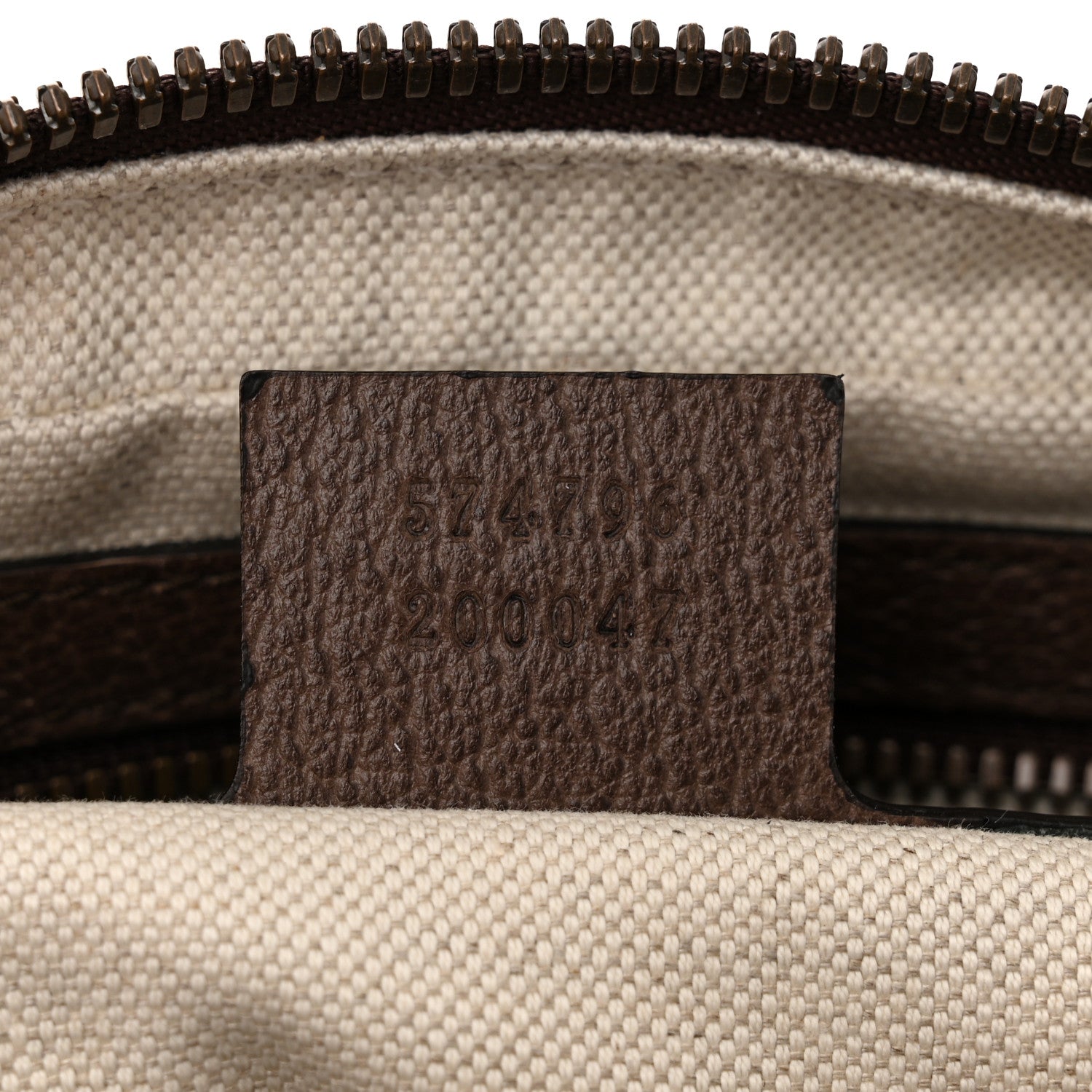 Gucci Soft GG Supreme Monogram Medium Ophidia Belt Bag Dark Brown 7 of 10