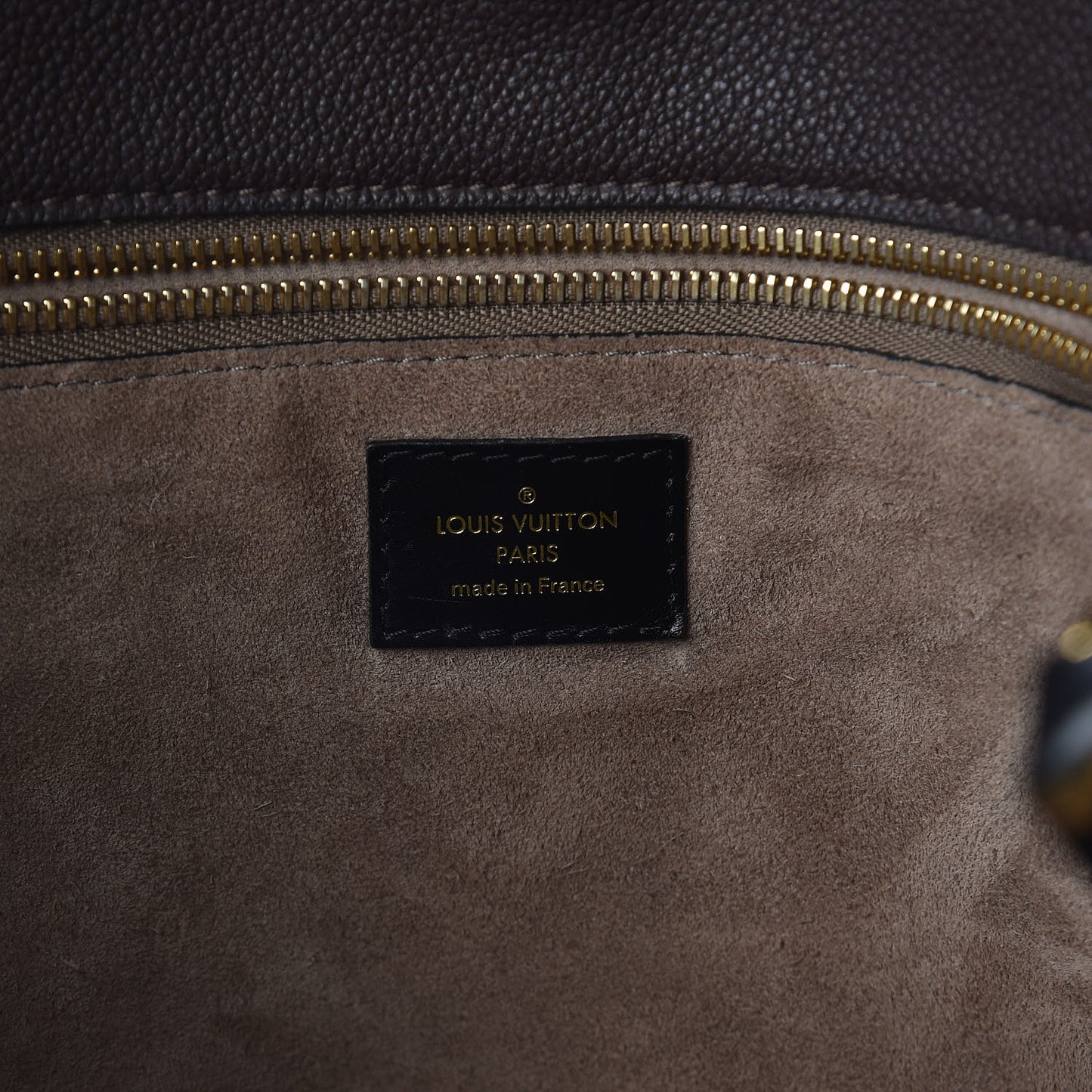 Veau Cachemire Monogram Tote W PM Chocolate