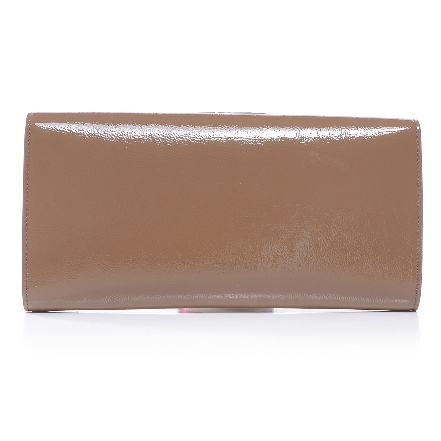 Patent Belle de Jour Clutch Nude