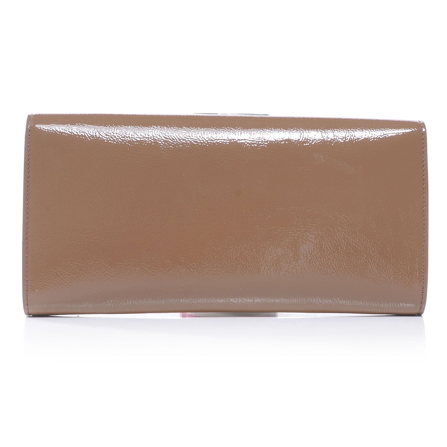 Saint Laurent Patent Belle de Jour Clutch Nude 3 of 7